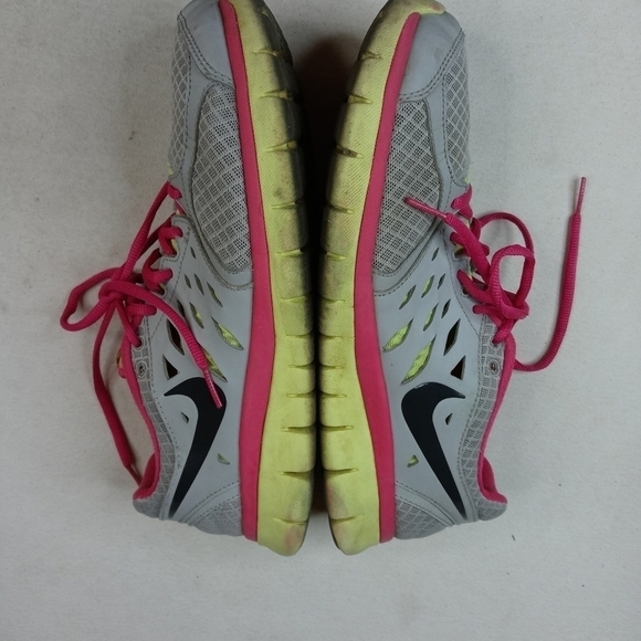 Nike Women's “Flex 2013 Run” Pink & Blue Teal Runn - Picture 10 of 11